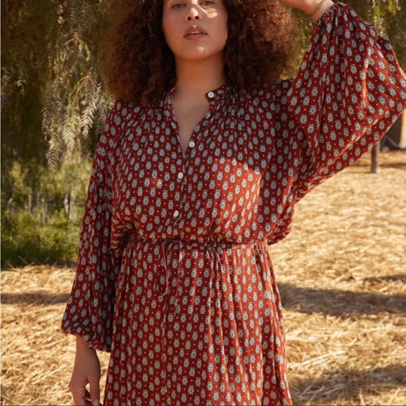 SOLD Christy Dawn Bonnie Dress in Penny Medallions L - Picture 4 of 11